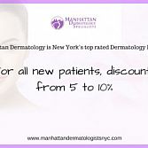 Manhattan Dermatology Specialists 5-10% discount on any treatment