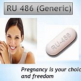 RU486 abortion pill buy online to terminate early pregnancy