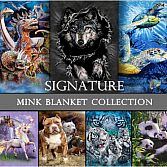 Signature Collection Queen Size Mink Blanket